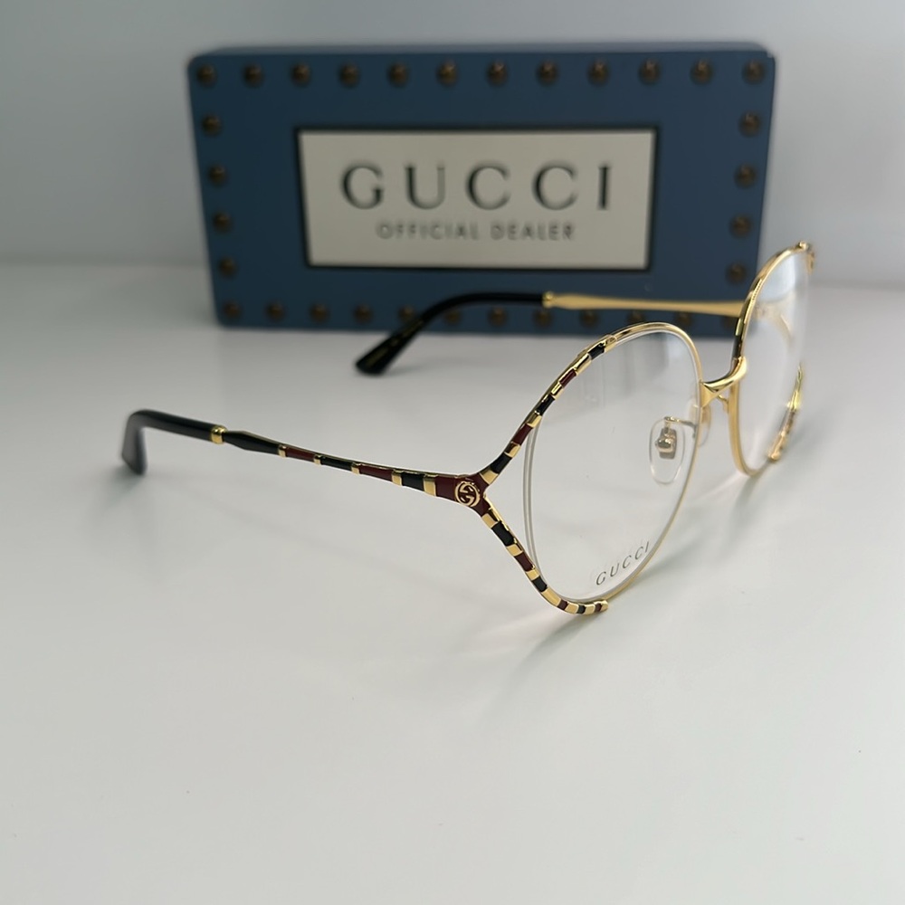 New Authentic Gucci GG0596OA - Alternate Fit Eyeglasses Women - Picture 6 of 14